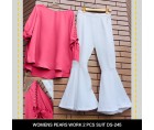 Womens Pears Work 2 Pcs Suit DS-245
